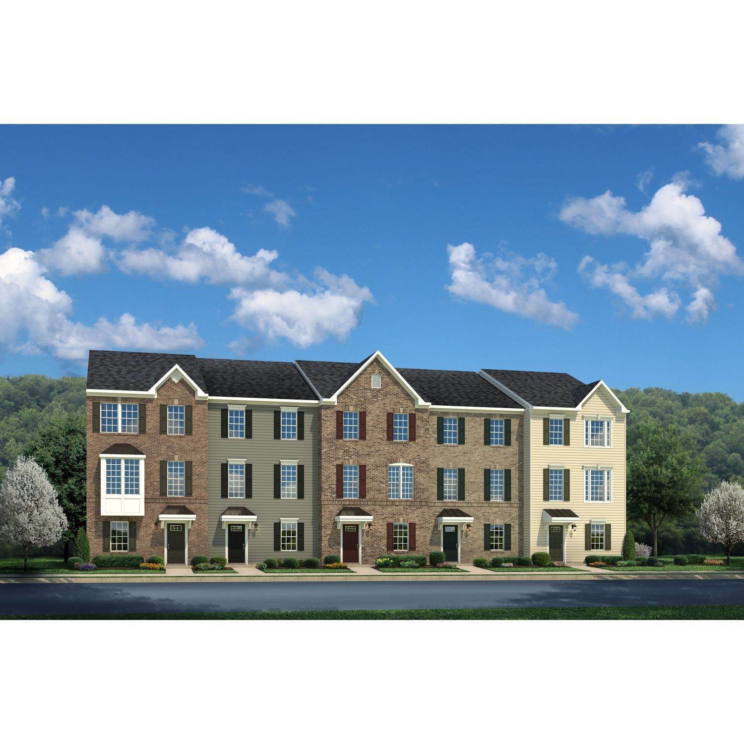 Multi Family for Sale at Arcola Town Center Townhomes - Mozart 4-Level 24580 Hutchinson Farm Drive DULLES, VIRGINIA 20166 UNITED STATES