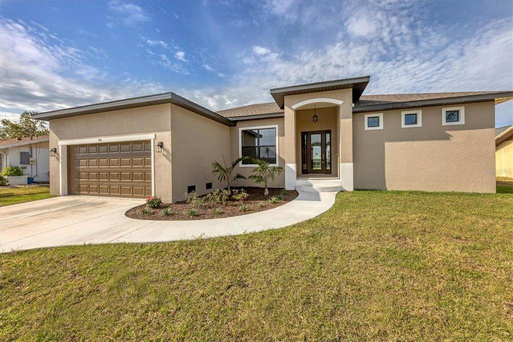 Single Family Homes for Sale at 246 MARK TWAIN LANE Rotonda West, Florida 33947 United States