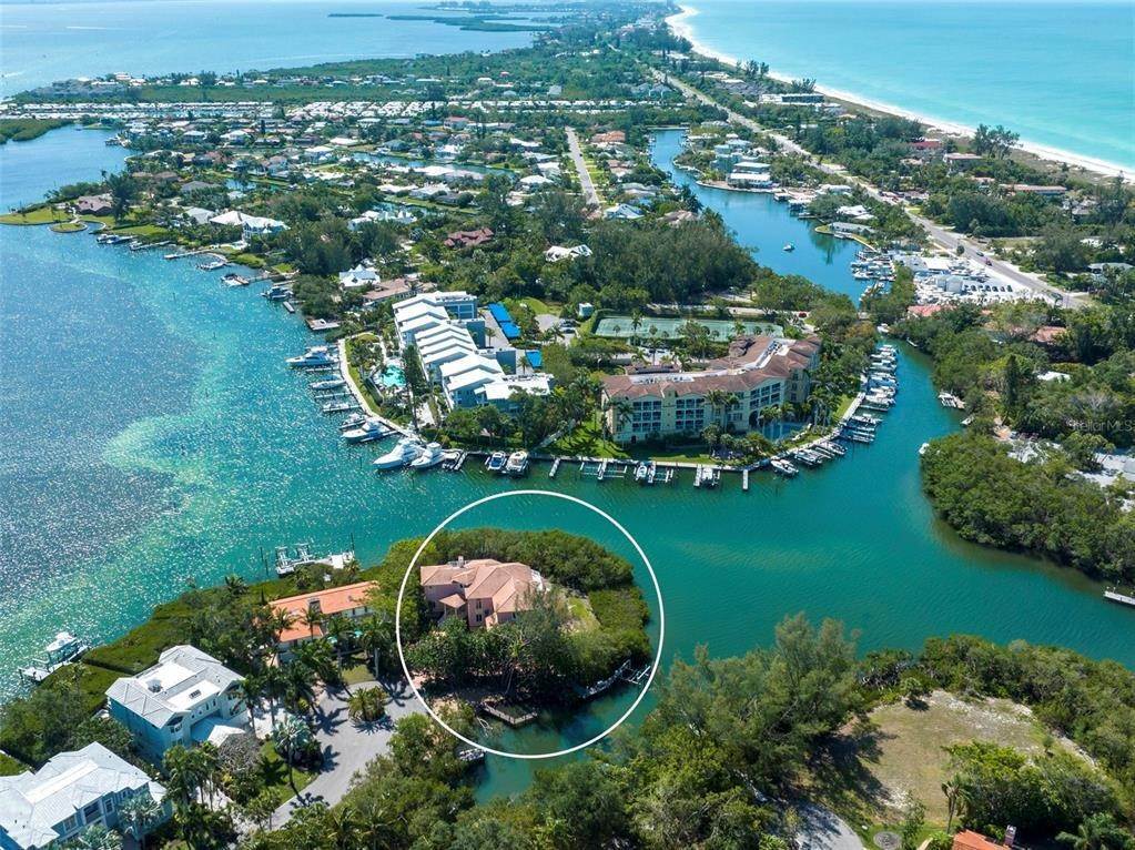 Single Family Homes for Sale at 781 HIDEAWAY BAY DRIVE Longboat Key, Florida 34228 United States