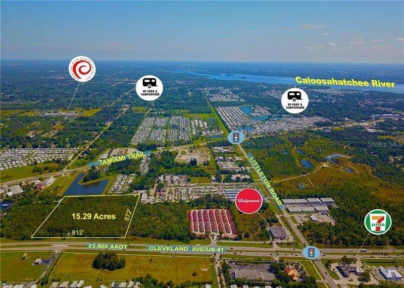 Land for Sale at 16380 N CLEVELAND AVENUE North Fort Myers, Florida 33903 United States