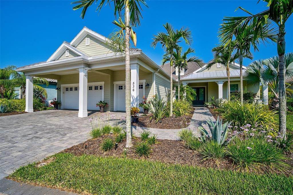 Single Family Homes for Sale at 536 REGATTA WAY Bradenton, Florida 34208 United States