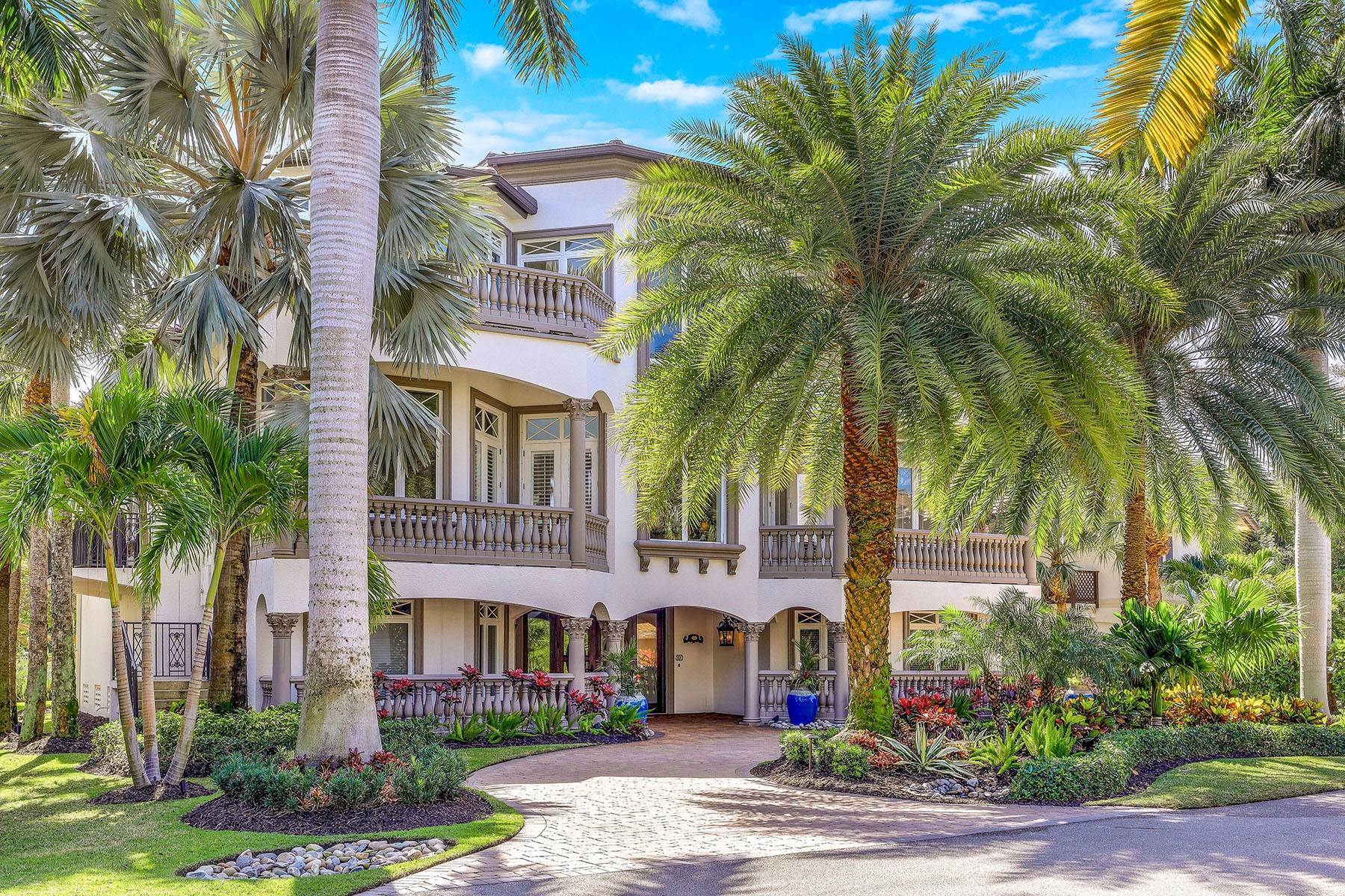 Single Family Homes for Sale at MARCO ISLAND - HIDEAWAY BEACH 201 S Beach Drive Marco Island, Florida 34145 United States
